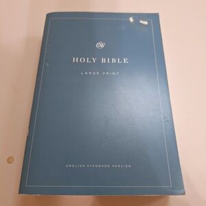ESV Holy Bible Large Print 2001 Economy Edition Crossway Christian